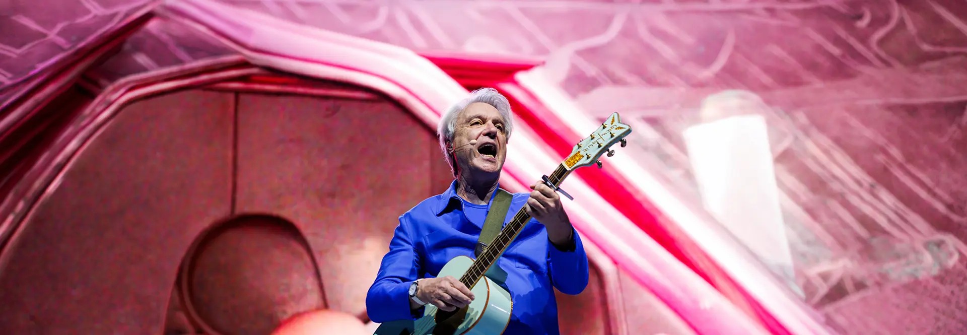 Image of David Byrne Parking