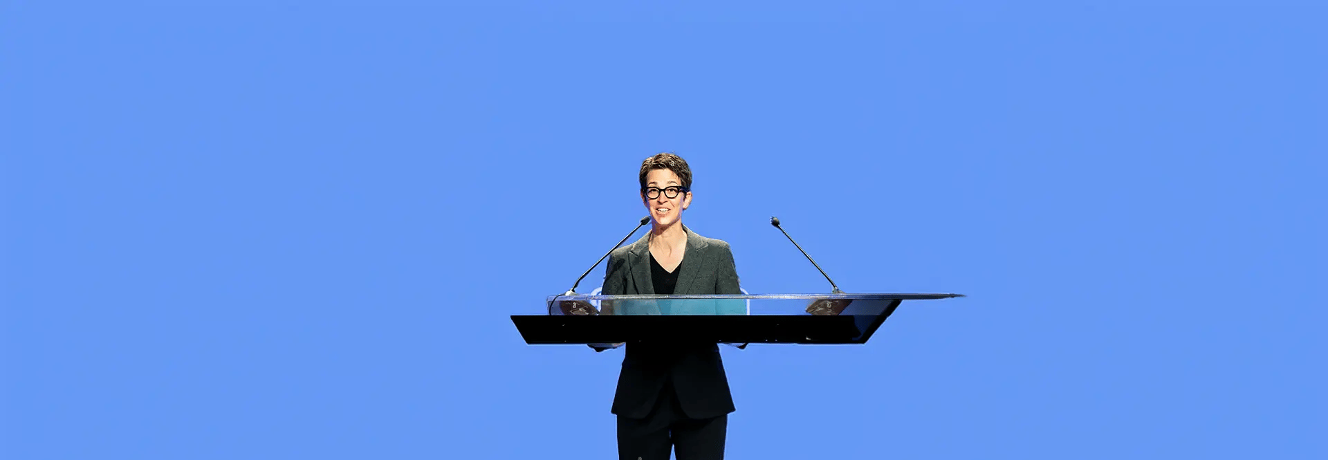 Image of Rachel Maddow Parking